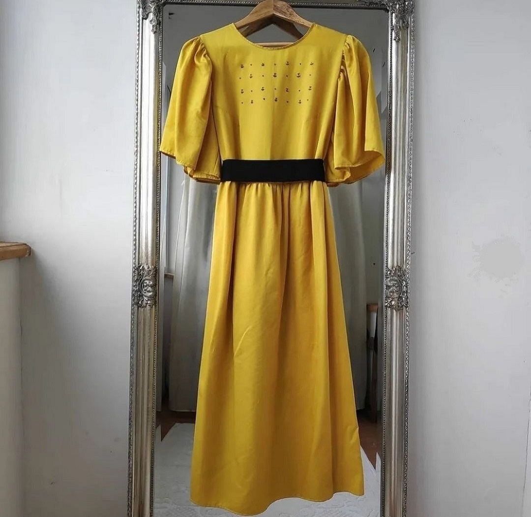 Yellow dress